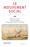 Mouvement social (Le), no 284